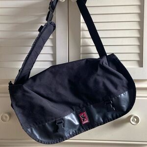 Chrome crossbody bag